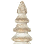 2 Pack Wooden Christmas Table Tree Decor