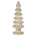 2 Pack Wooden Christmas Table Tree Decor
