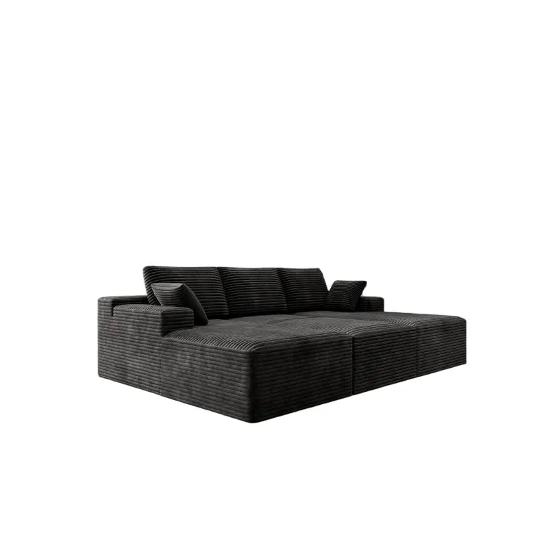 Flexo Corduroy Modular Sectional Sofa with 3 Chaise