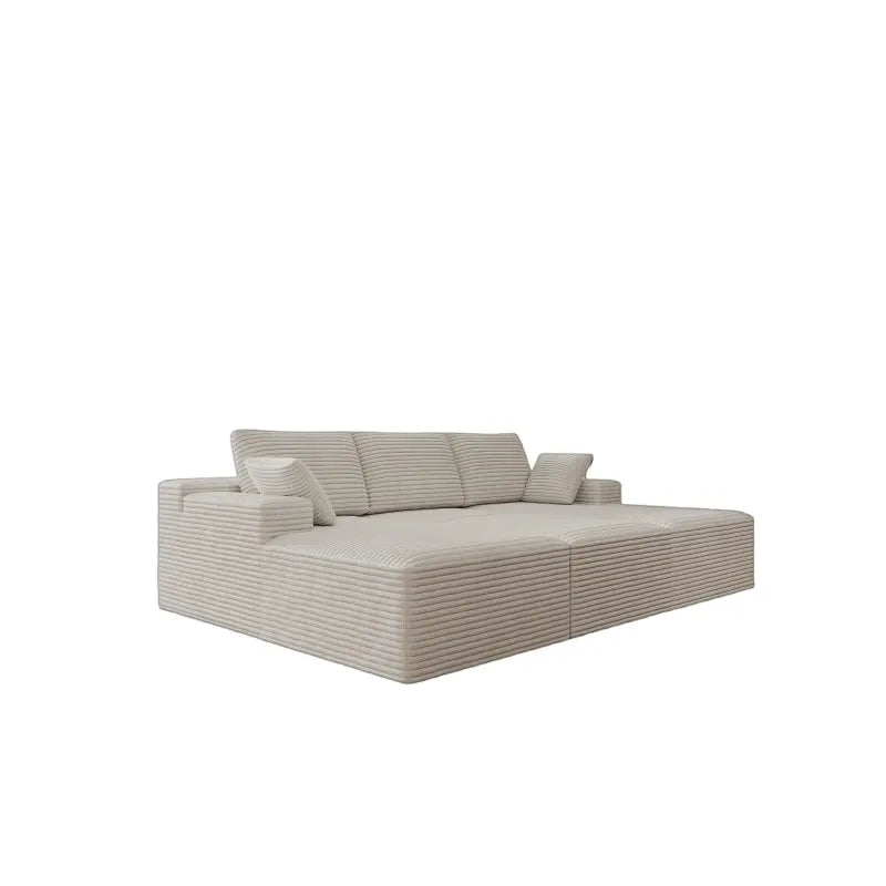 Flexo Corduroy Modular Sectional Sofa with 3 Chaise