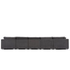 Feathers U-Shaped Sectional Couch 140-200 Inches