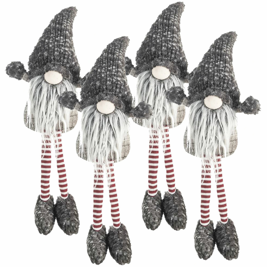 4pcs Christmas Gnomes Table Decorations, Home Ornaments for Holiday