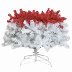 6FT Hinged Artificial Fir Christmas Tree with 300 LED Lights