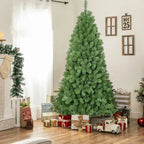 6ft-7.5ft Green Christmas Tree with 760 Tips Easy Setup