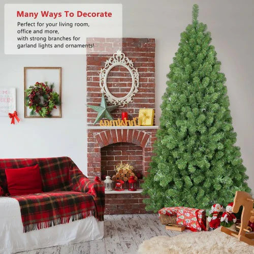 6ft-7.5ft Green Christmas Tree with 760 Tips Easy Setup