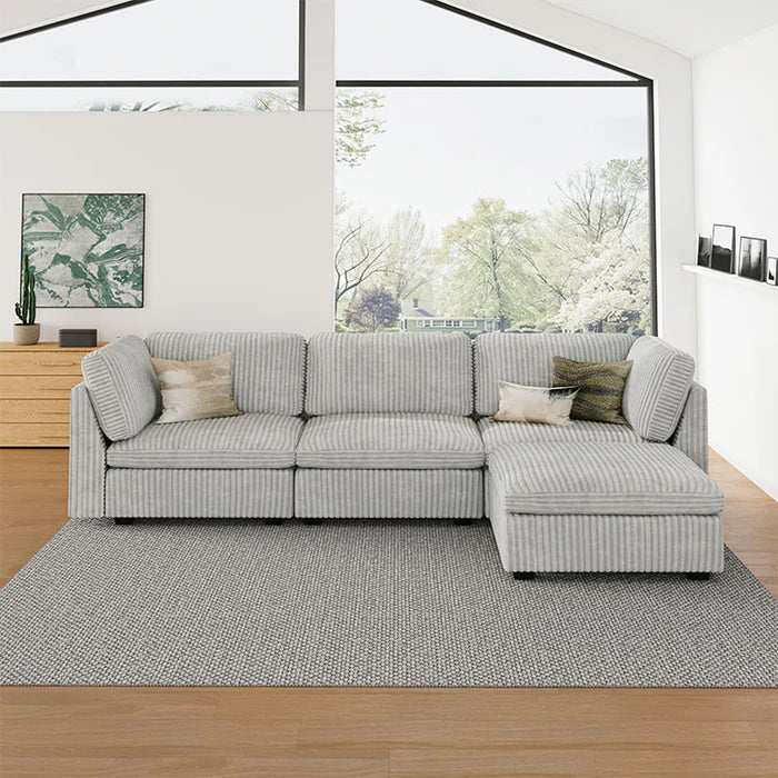 Sofinity Storage Sectional 3-Seater with Ottoman