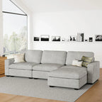 Sofinity Storage Sectional 3-Seater with Ottoman