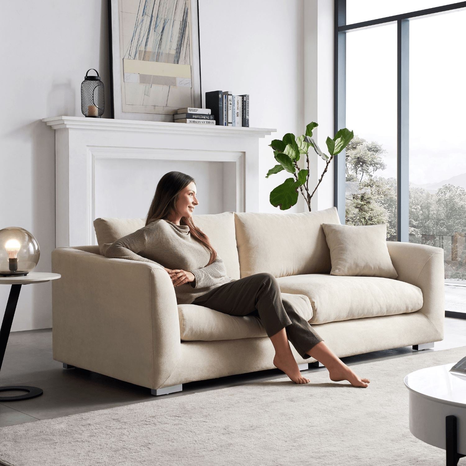 Feathers Washable Couch Sectional (3-6 Seater)