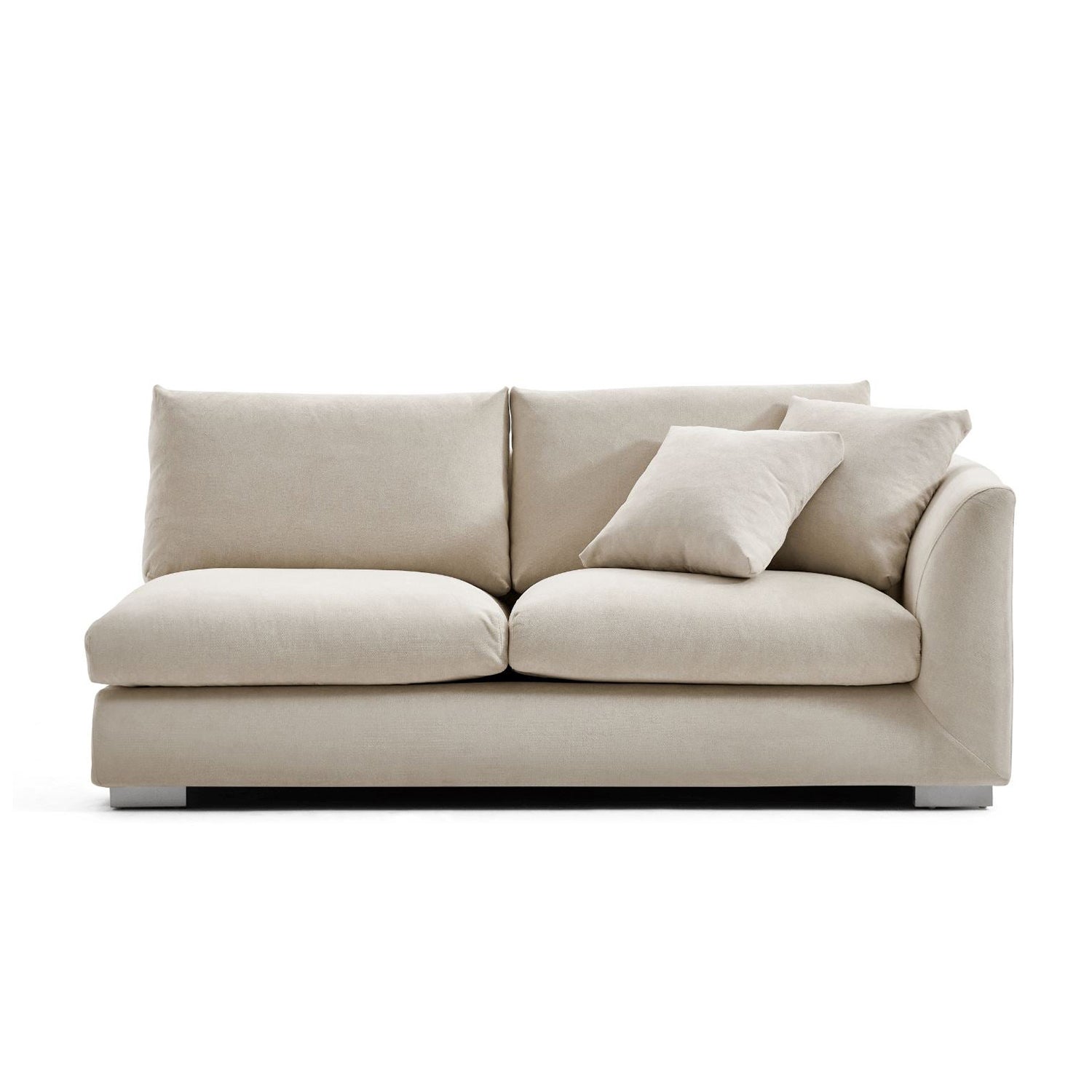 Feathers Side Sofa - 70 Inches