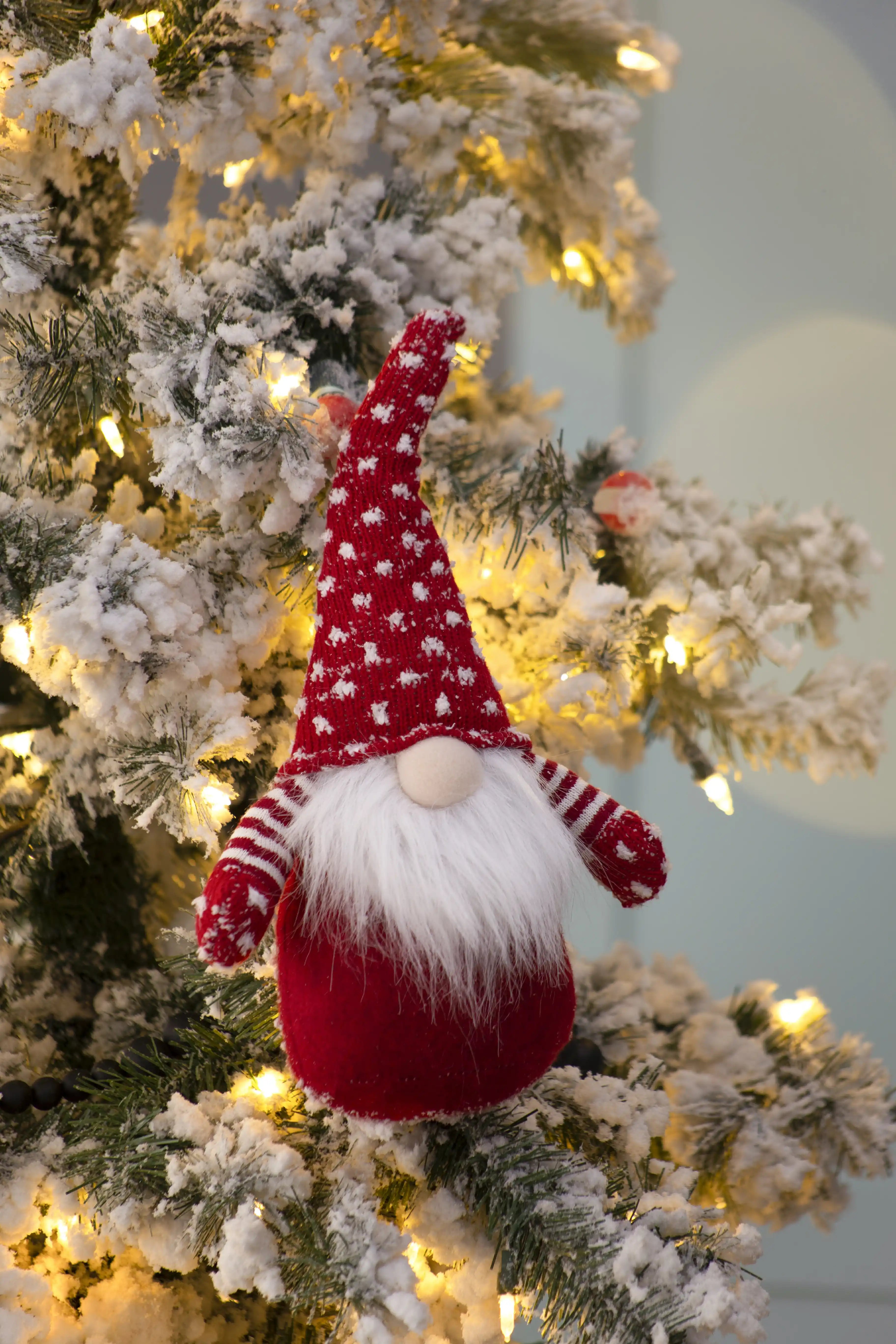 Christmas Deacor Fabric Gnome Table Sitter-2 Pack