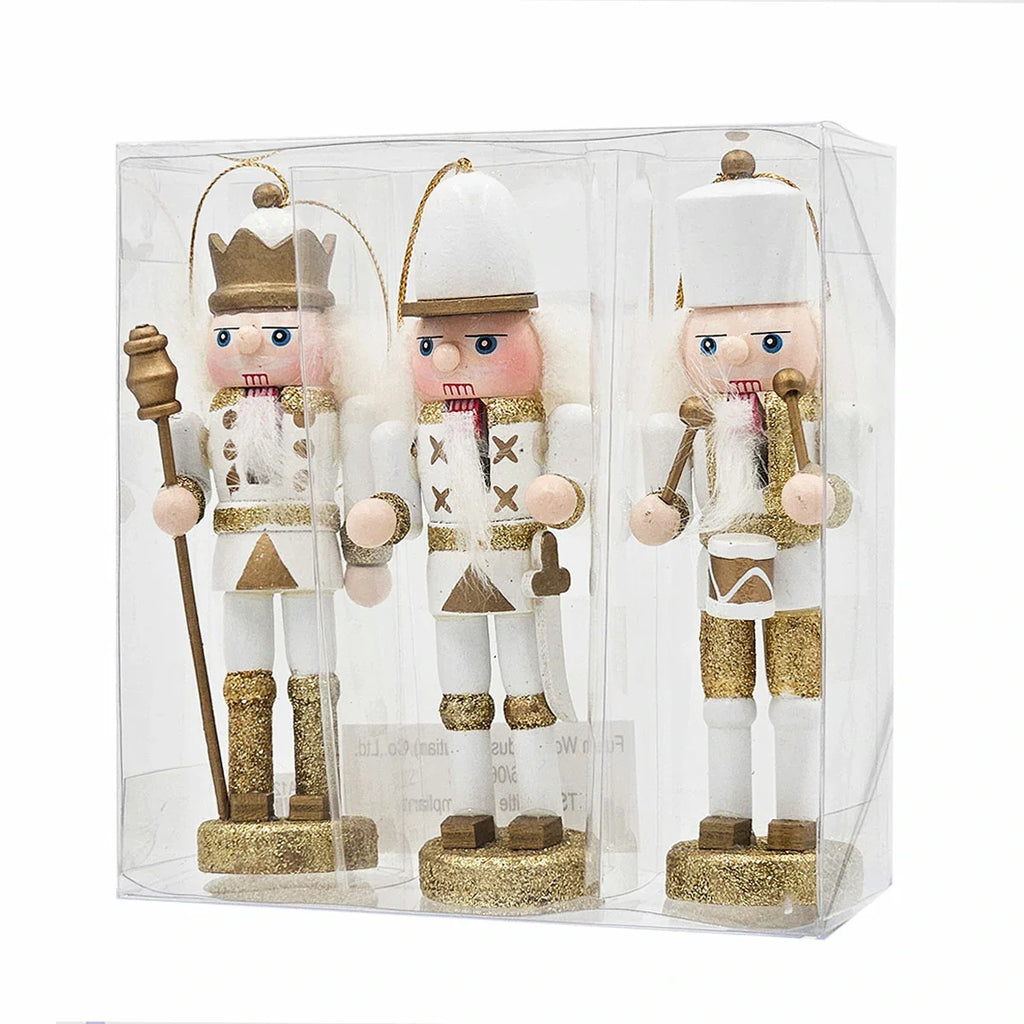 Christmas Decor Nutcraker Ornaments-Set of 3