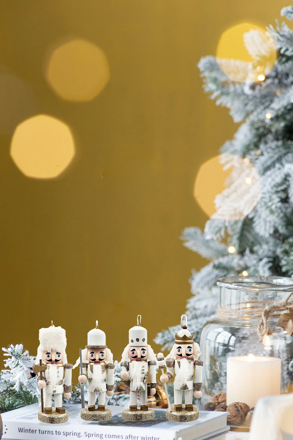 Christmas Decor Nutcraker Ornaments-Set of 3