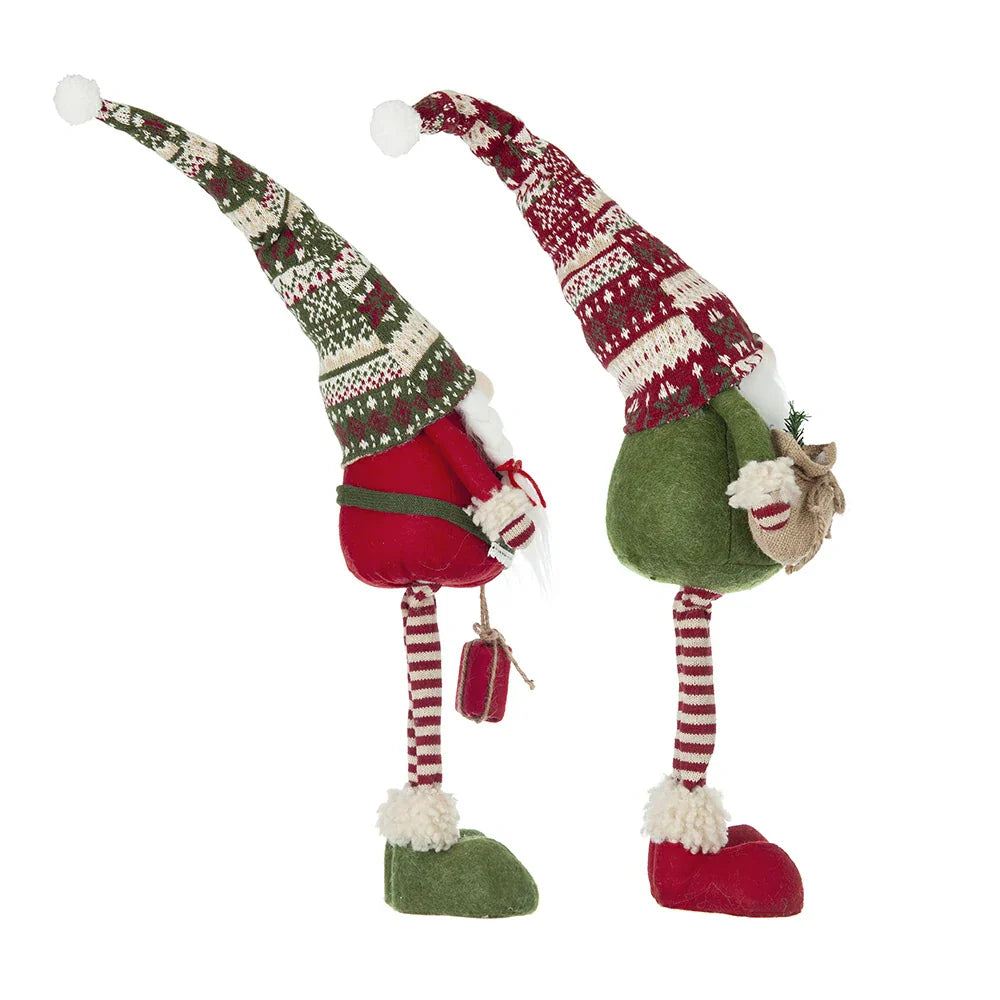 Christmas Fabric Standing Gnomes ¨C Holiday Decoration