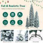 Christmas Trees 290 LED Lights with 11 Lighting Modes-Set of 3