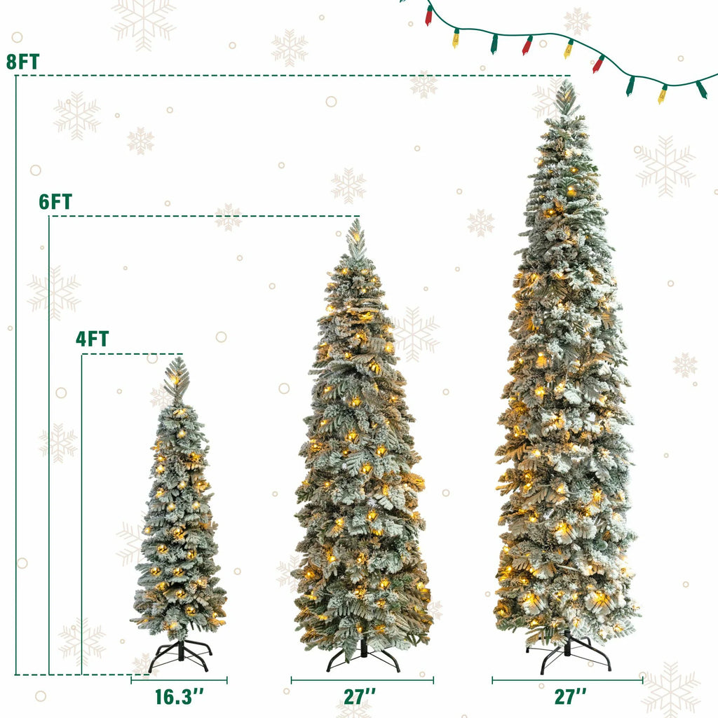 Christmas Trees 290 LED Lights with 11 Lighting Modes-Set of 3