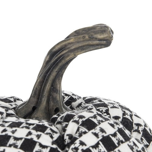 2 pcs Fabric Plaid Pumpkin Decor Halloween Decoration