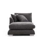 Feathers Sectional Couch Chaise Lounge - Left