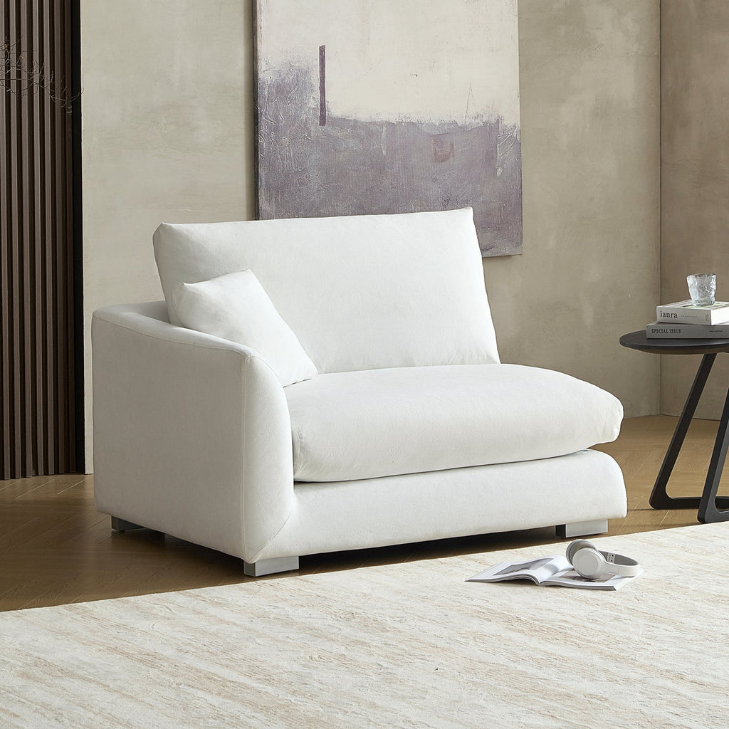 Feathers Side Sofa - 70 Inches