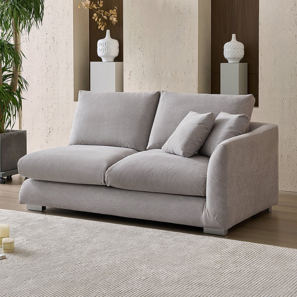 Feathers Side Sofa - 70 Inches