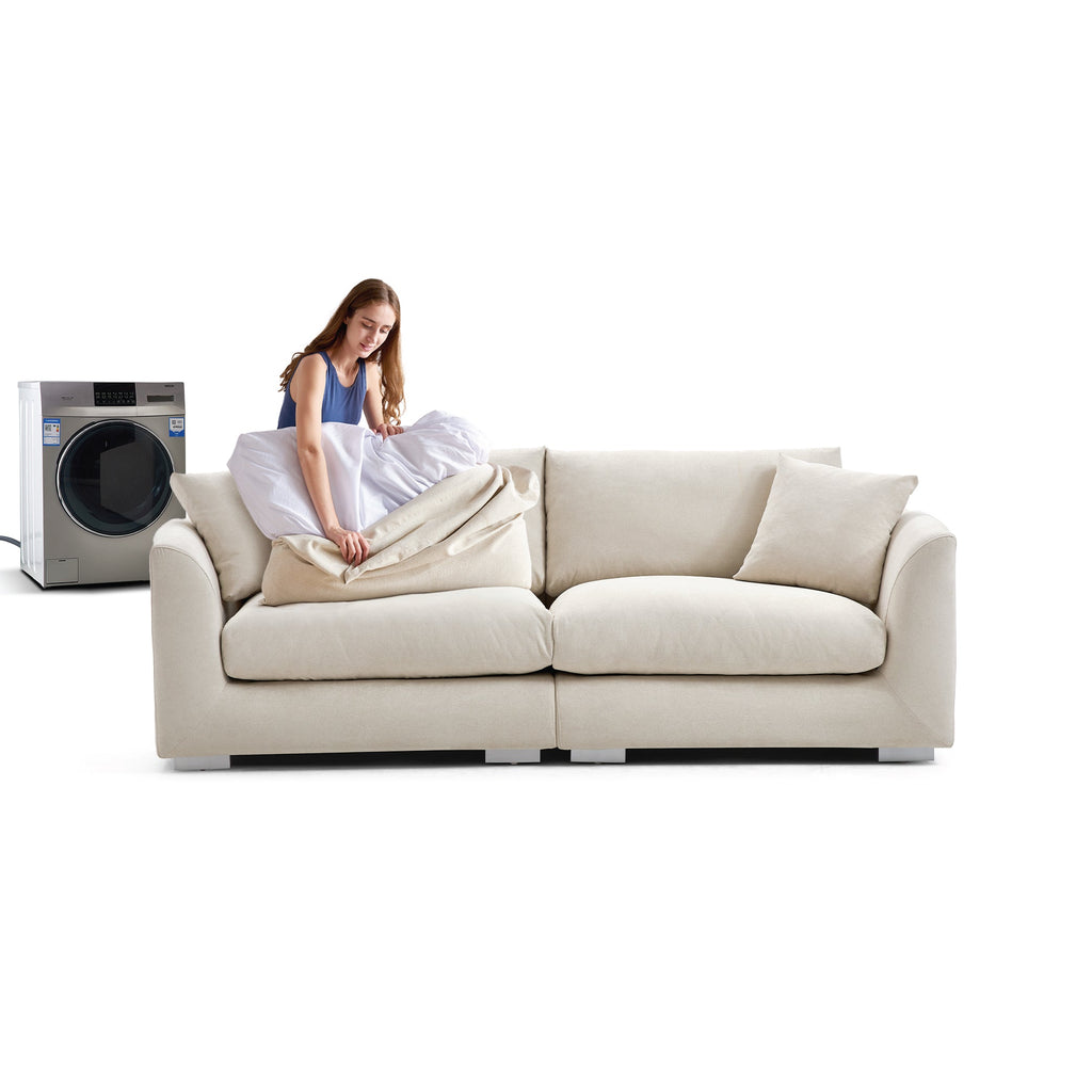 Feathers Washable Couch Sectional (3-6 Seater)