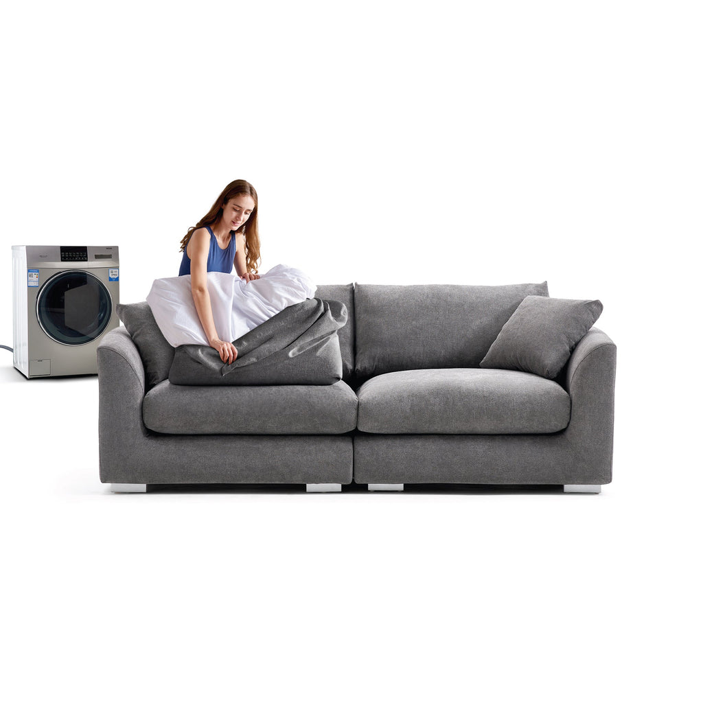 Feathers Washable Couch Sectional (3-6 Seater)