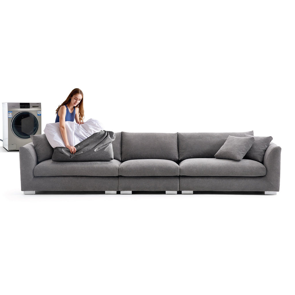Feathers Washable Couch Sectional (3-6 Seater)