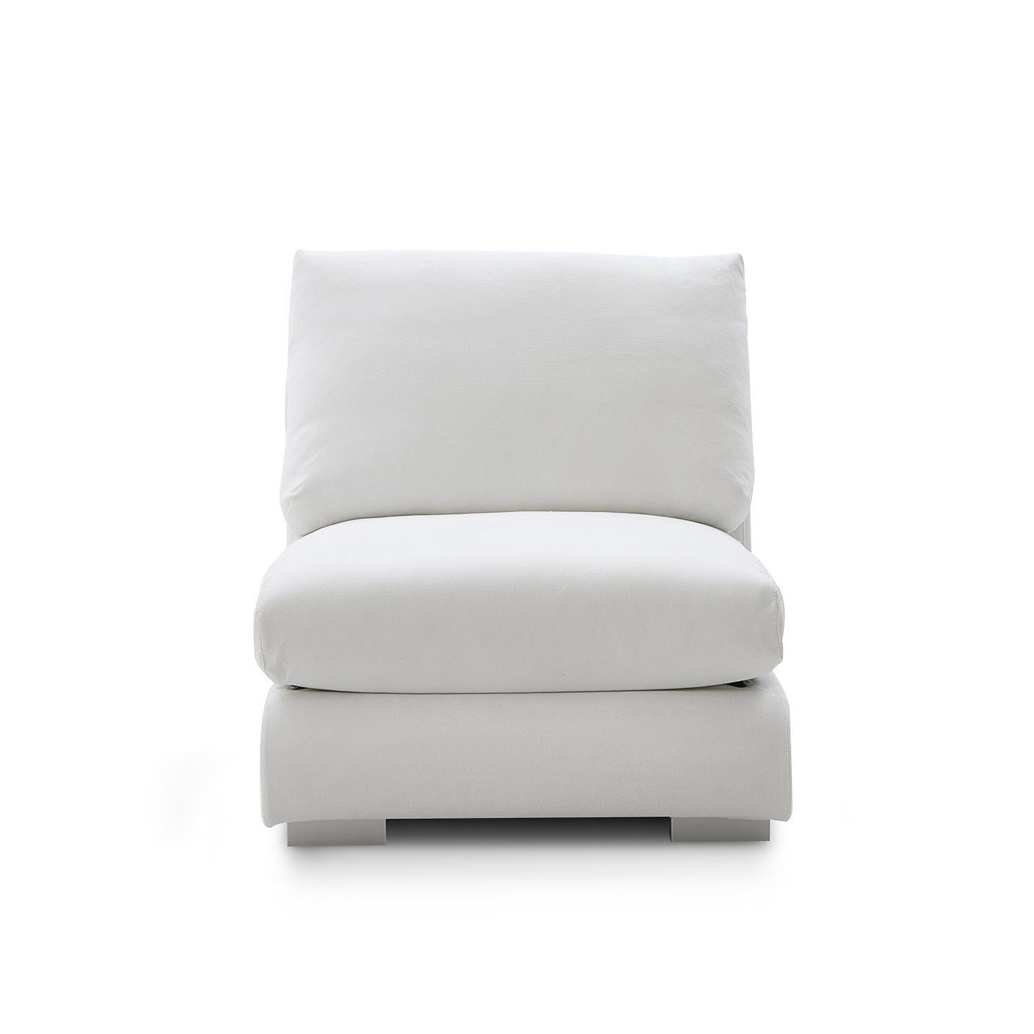 Feathers Sofa Armless Middle Seat - 31 Inches