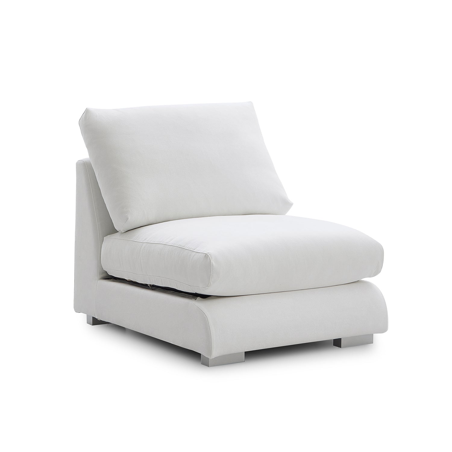 Feathers Sofa Armless Middle Seat - 31 Inches