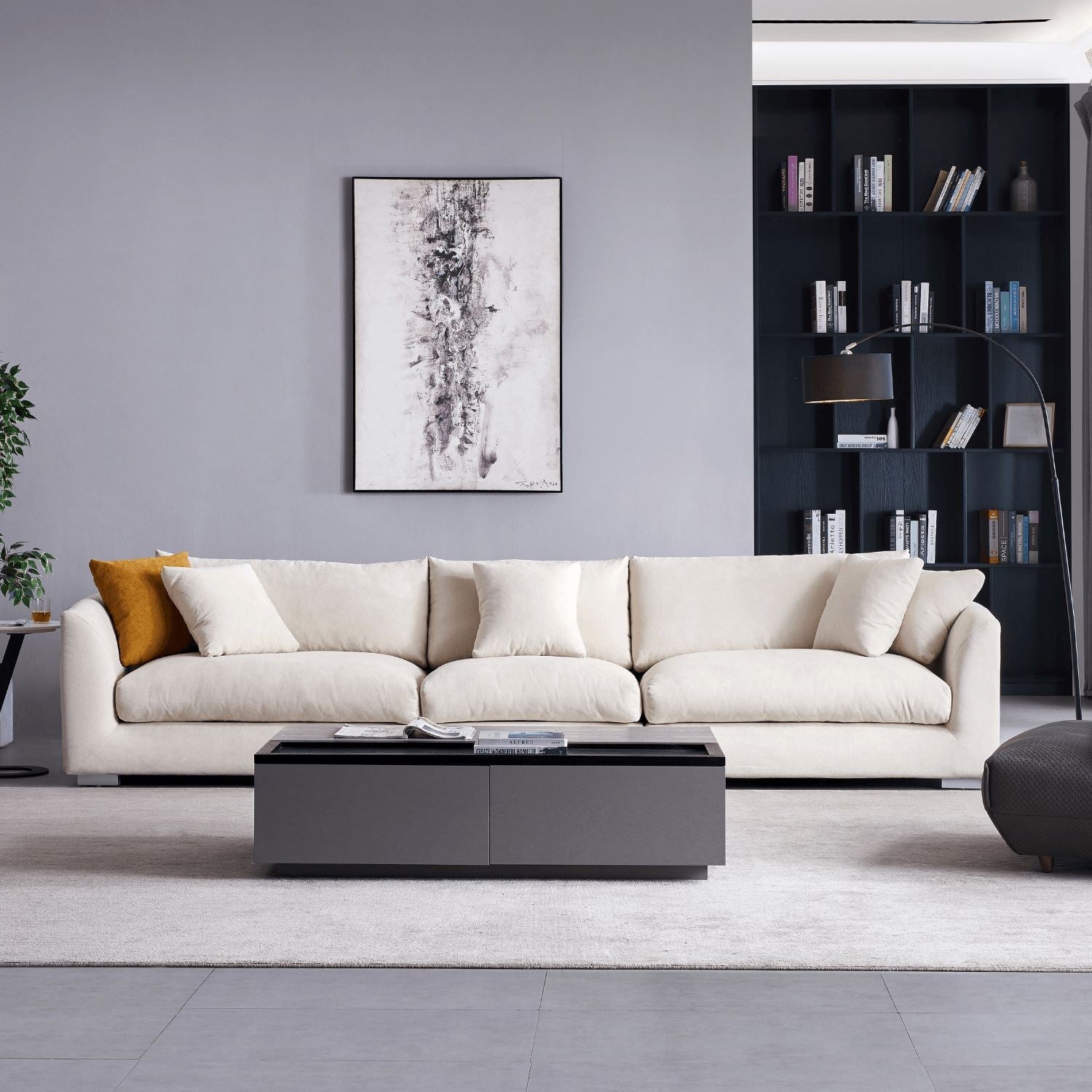 Feathers Washable Couch Sectional (3-6 Seater)