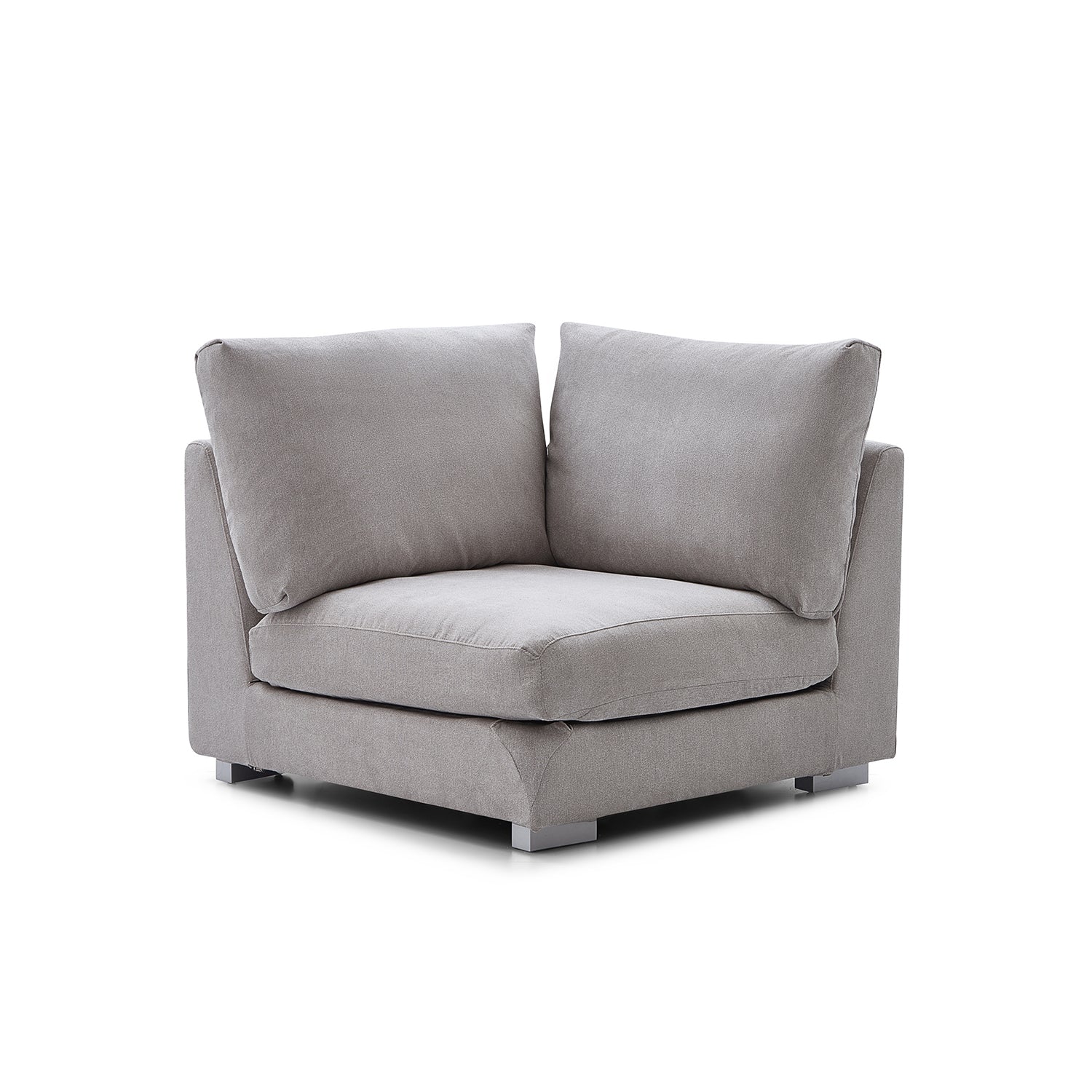 Feathers Modular Corner Sofa Seat - 39 Inches
