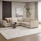 Feathers L-Shaped Sectional-109 Inches