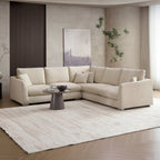 Feathers L-Shaped Sectional-109 Inches