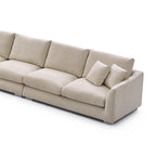 Feathers L-Shaped Sectional-109 Inches
