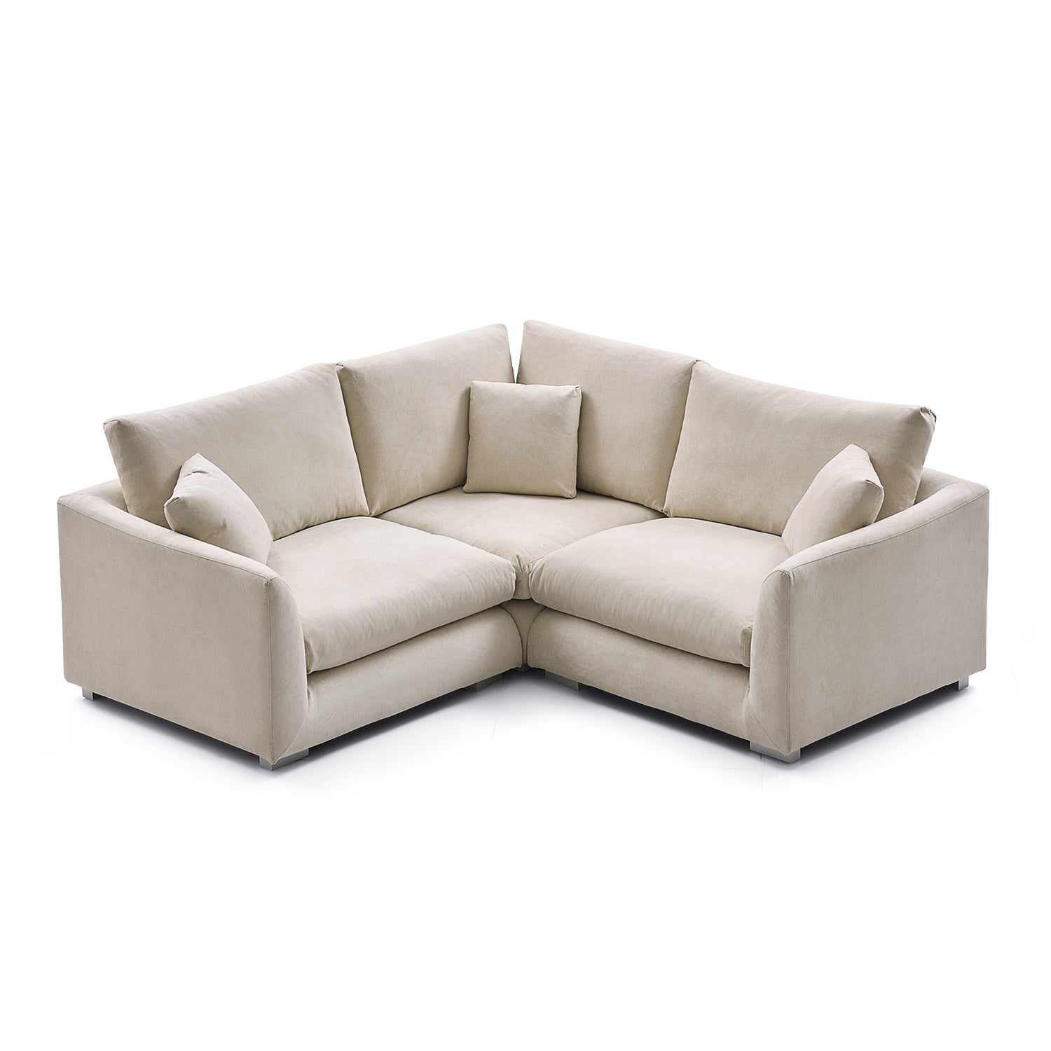 Feathers L-Shaped Sectional-109 Inches