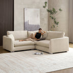 Feathers L-Shaped Sectional-109 Inches