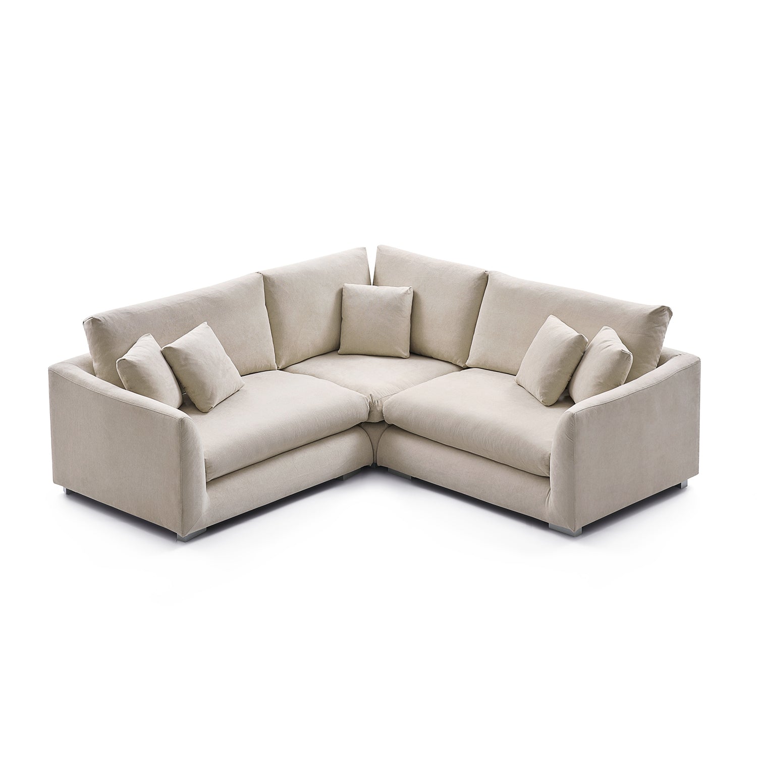 Feathers L-Shaped Sectional-109 Inches