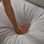 Feathers Sectional Couch Chaise Lounge 88-170 Inches