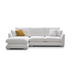 Feathers Sectional Couch Chaise Lounge 88-170 Inches