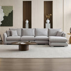 Feathers Sectional Couch Chaise Lounge 88-170 Inches