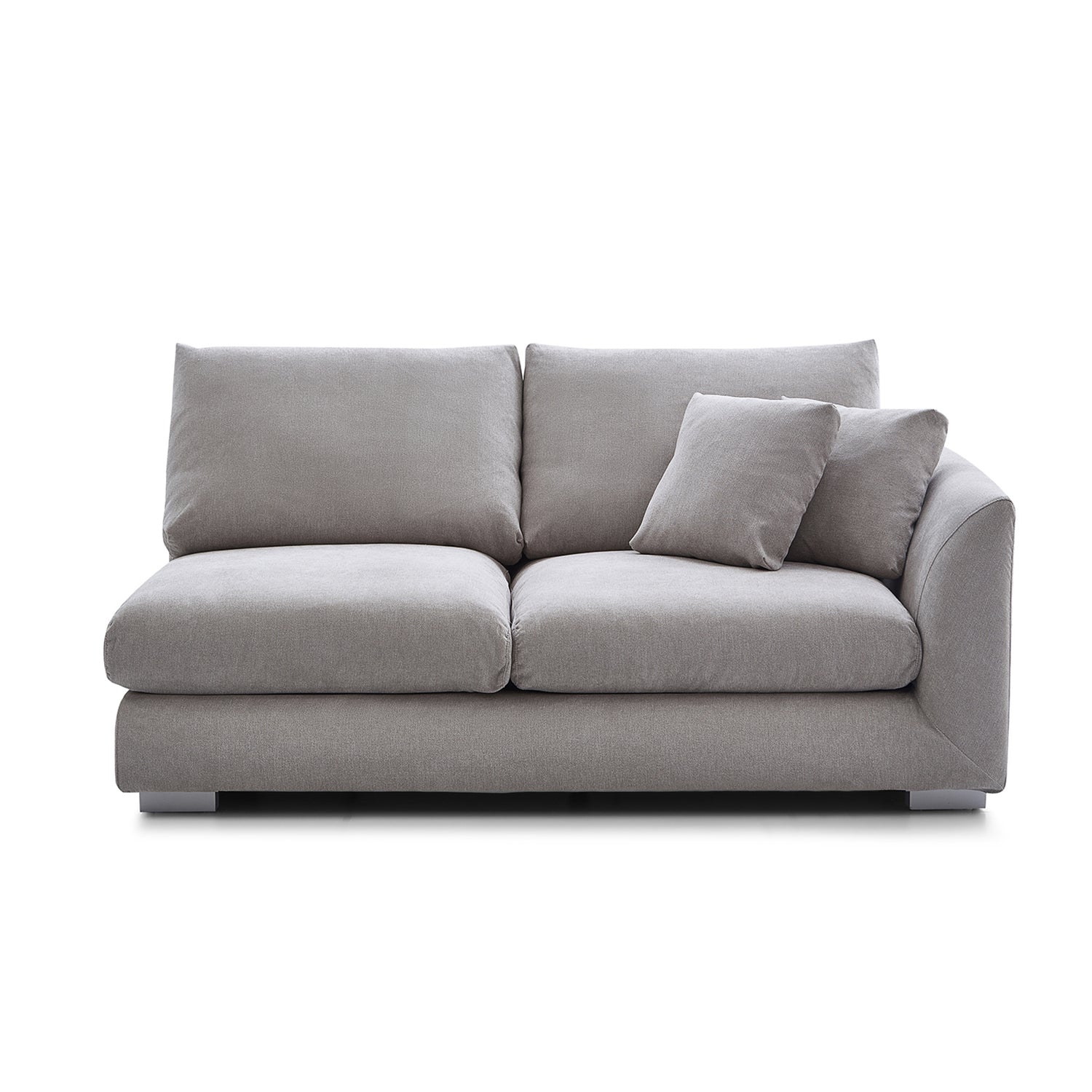 Feathers Side Sofa - 70 Inches
