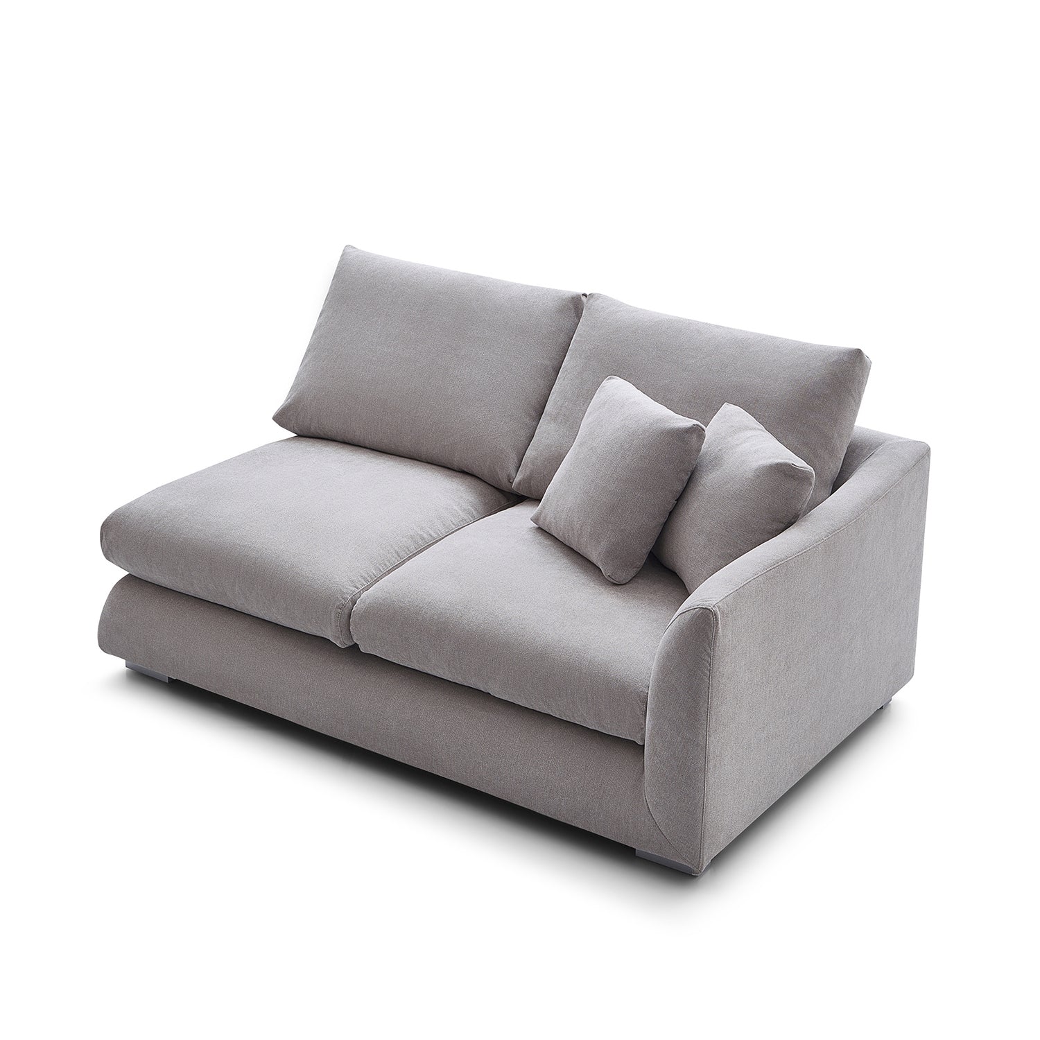 Feathers Side Sofa - 70 Inches