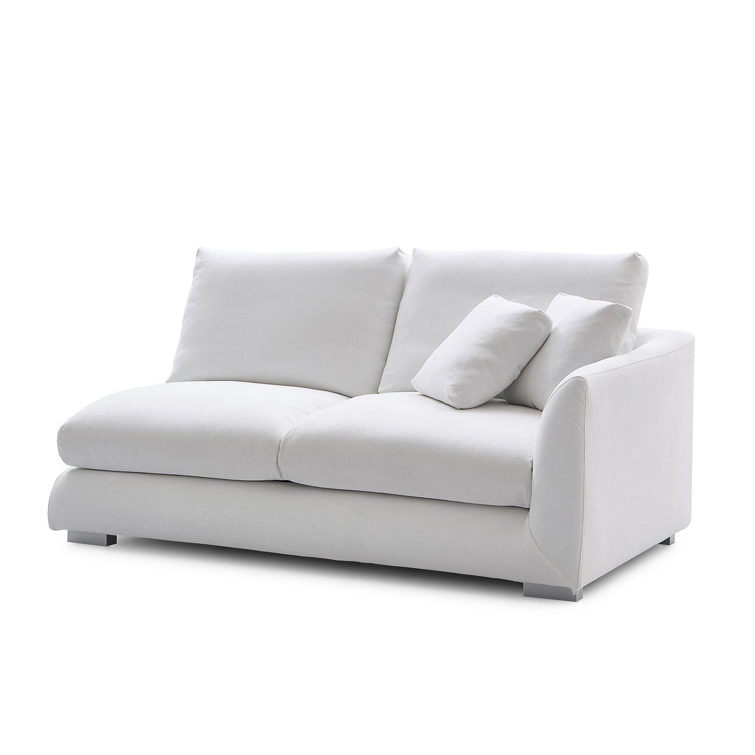 Feathers Side Sofa - 70 Inches