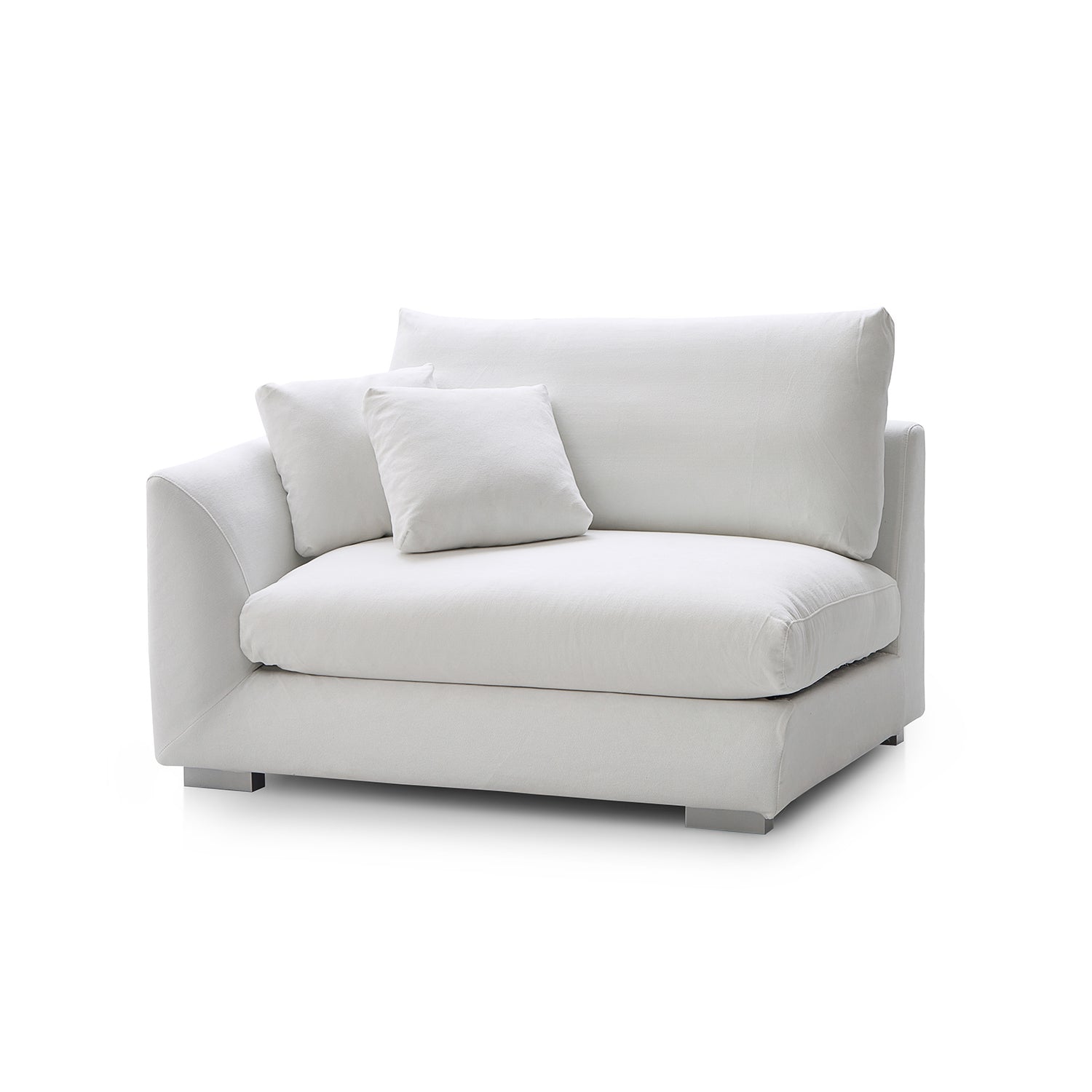 Feathers Side Sofa - 70 Inches