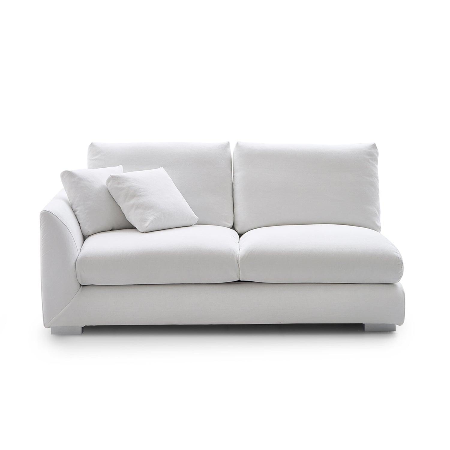 Feathers Side Sofa - 70 Inches