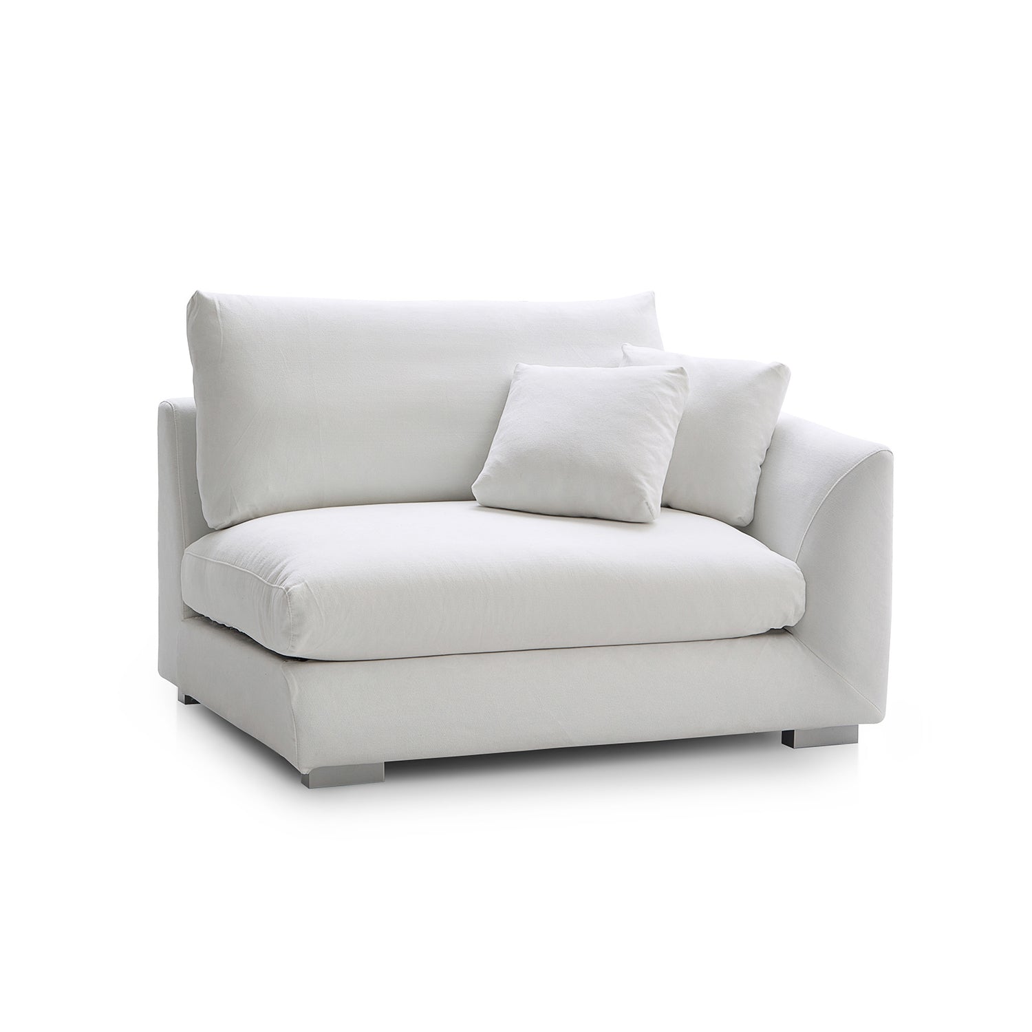 Feathers Side Sofa - 70 Inches