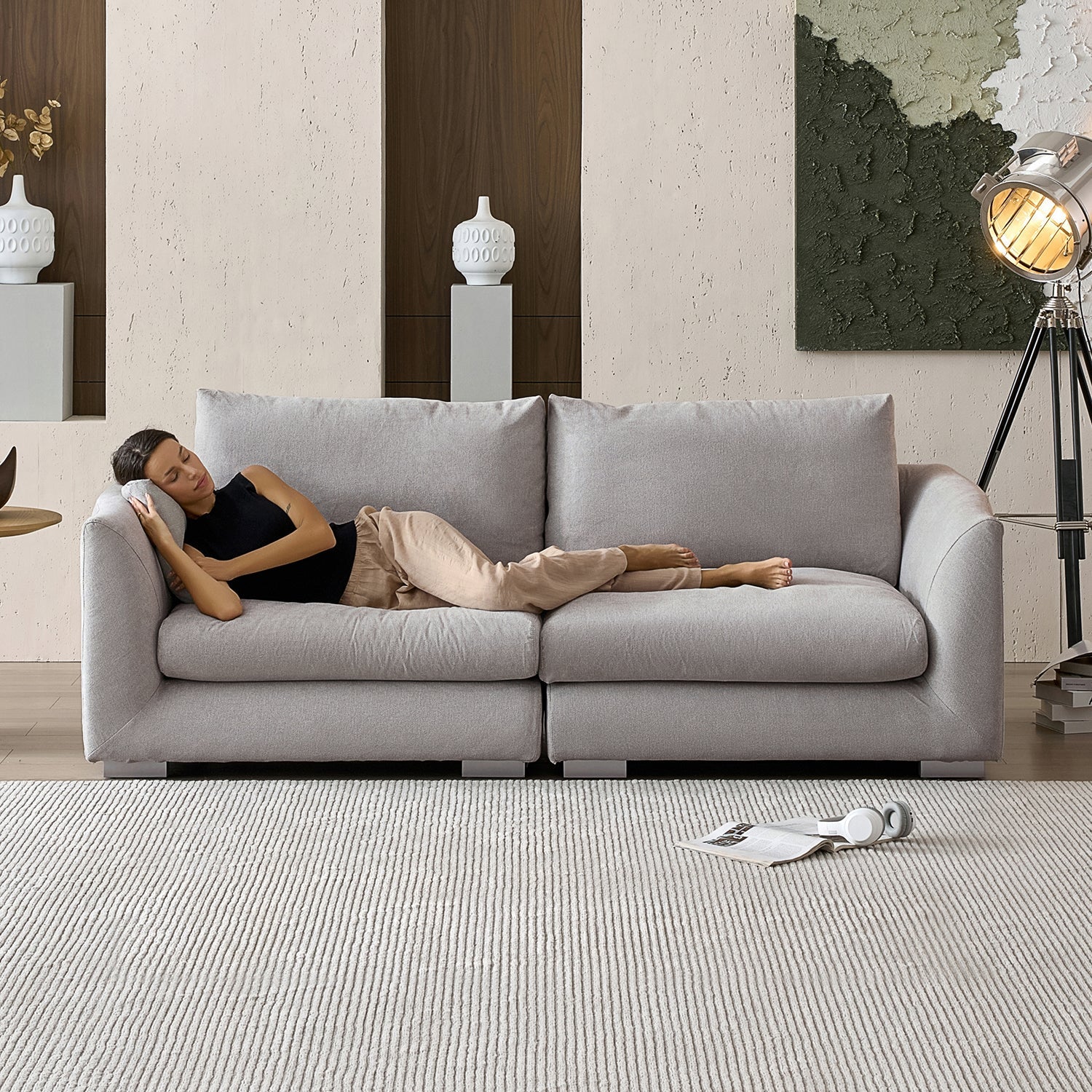 Feathers Washable Couch Sectional (3-6 Seater)