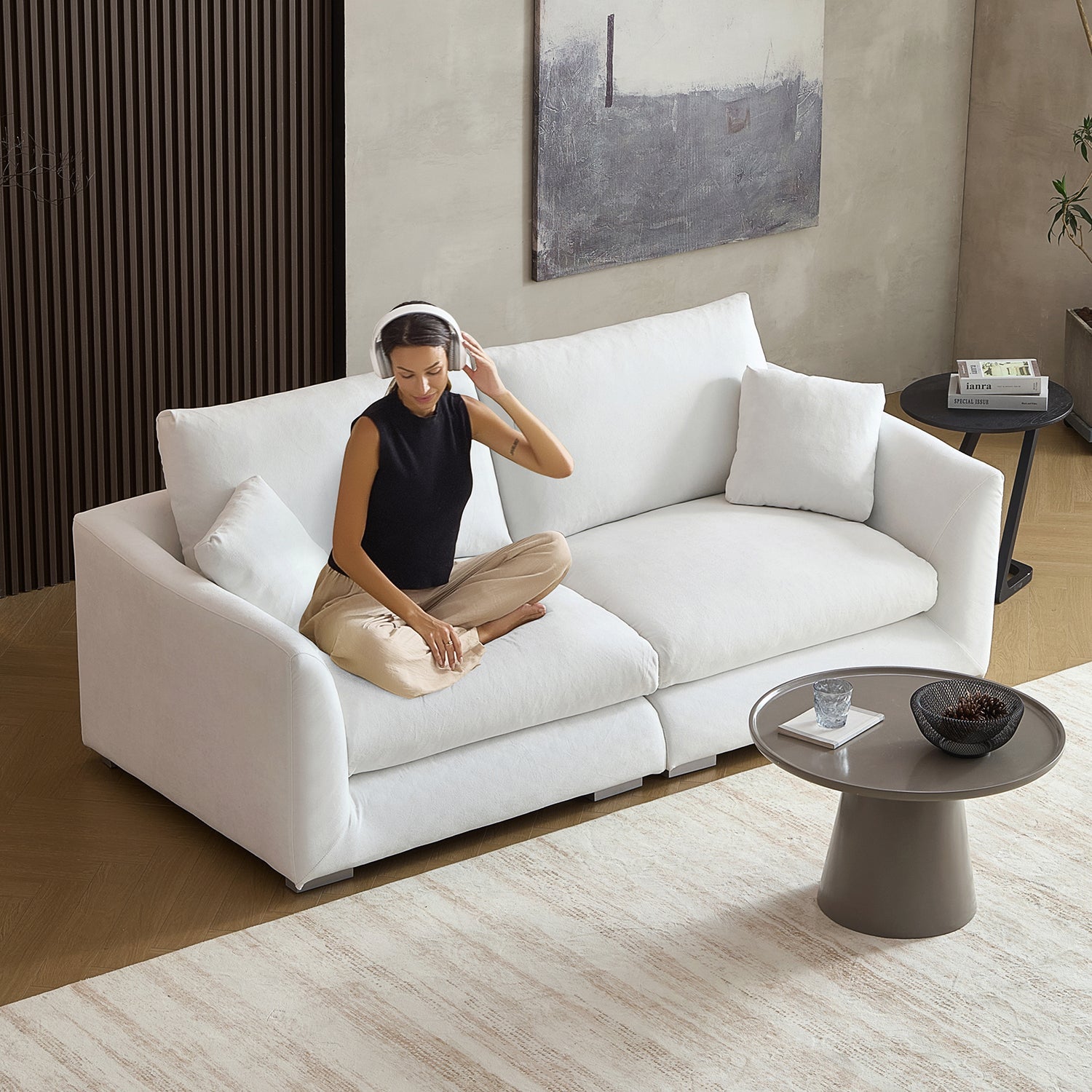 Feathers Washable Couch Sectional (3-6 Seater)