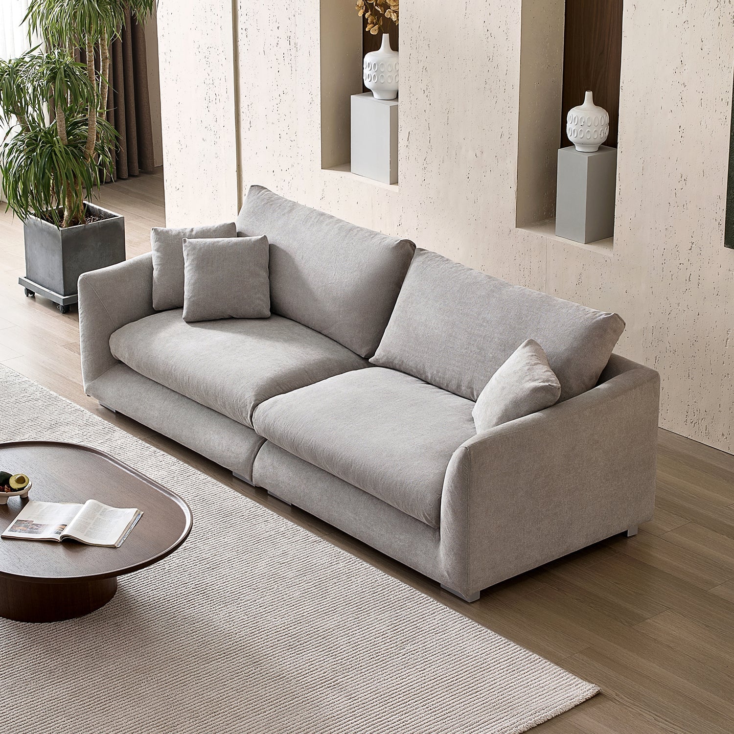 Feathers Washable Couch Sectional (3-6 Seater)