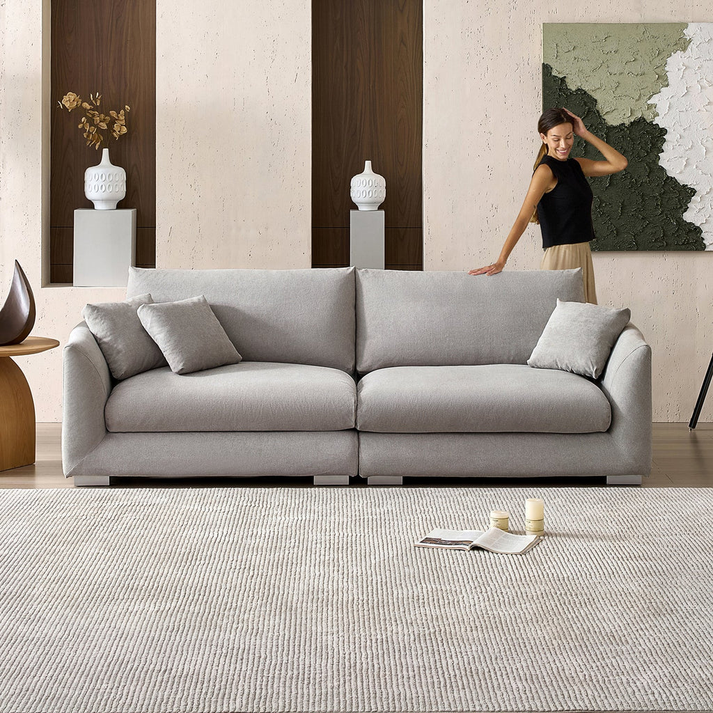 Feathers Washable Couch Sectional (3-6 Seater)