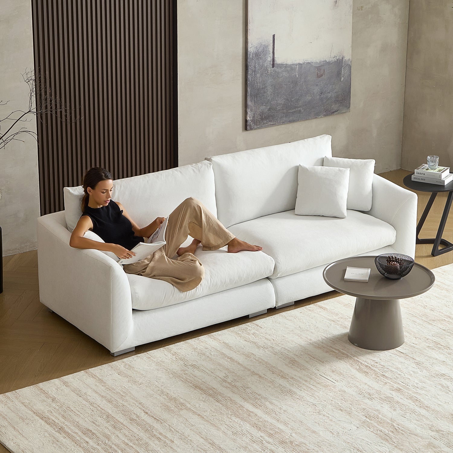 Feathers Washable Couch Sectional (3-6 Seater)